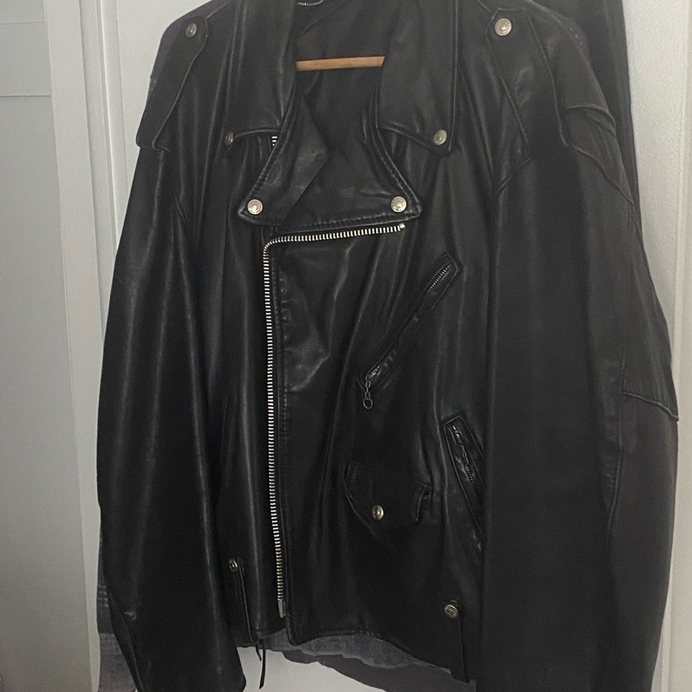 Schott NYC Rare Black Leather Motorcycle Jacket